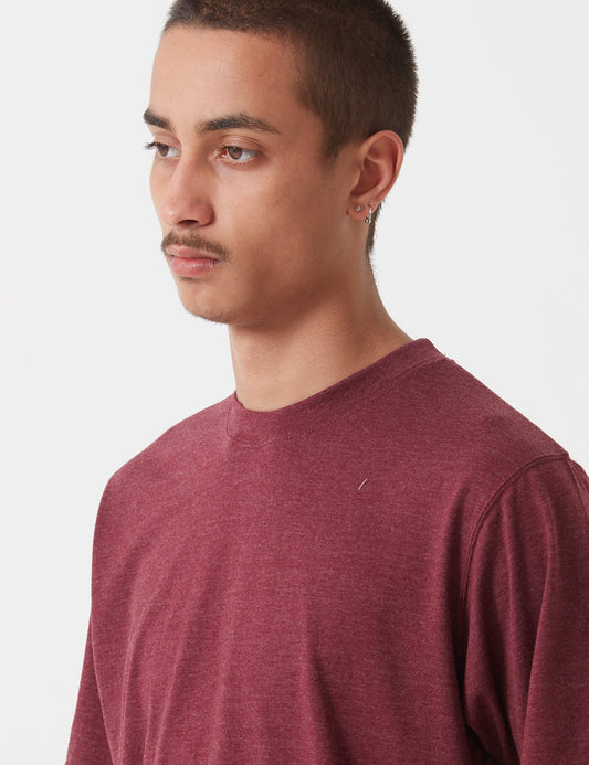 Hastings T-shirt - Heather Burgundy