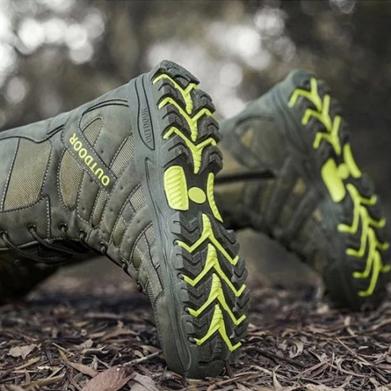 (imited Time Discount 49% off) Men's Lightweight Breathable Durable Anti-slip Hiking Boots Combat Army Boots Work Boots