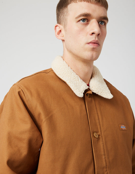 Duck Canvas Deck Jacket - Brown