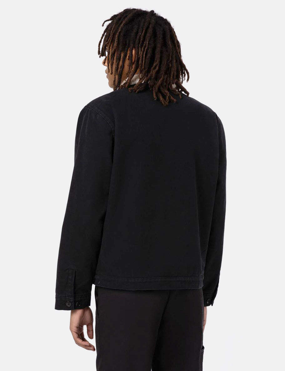 Duck Canvas Deck Jacket - Stone Washed Black