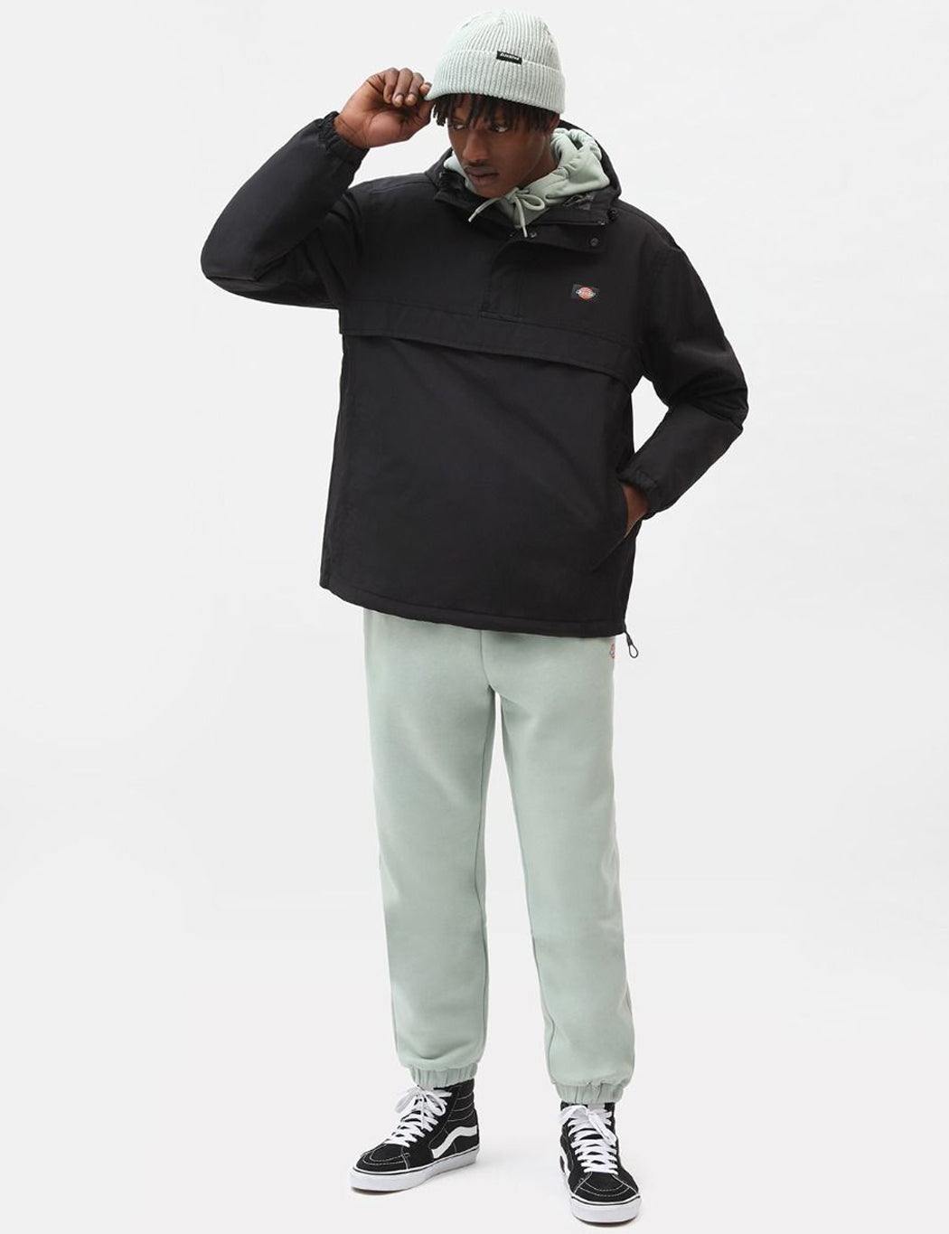 Glacier View Anorak Jacket - Black