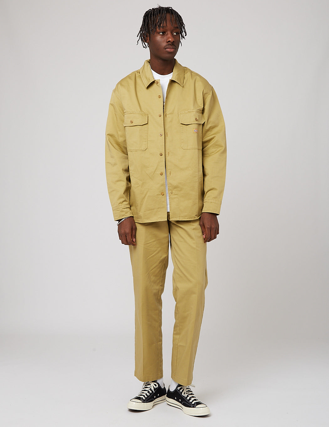 Heritage 100 Anniversary Long Sleeve Shirt - Dark Khaki