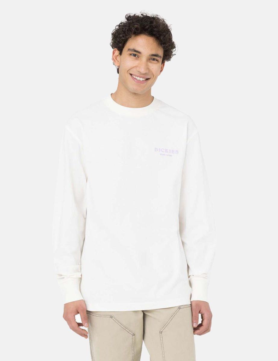 Oatfield Long Sleeve T-Shirt - Cloud White