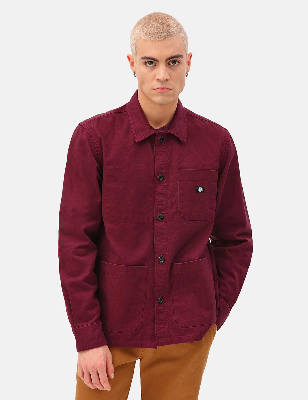Caprock Overshirt - Maroon