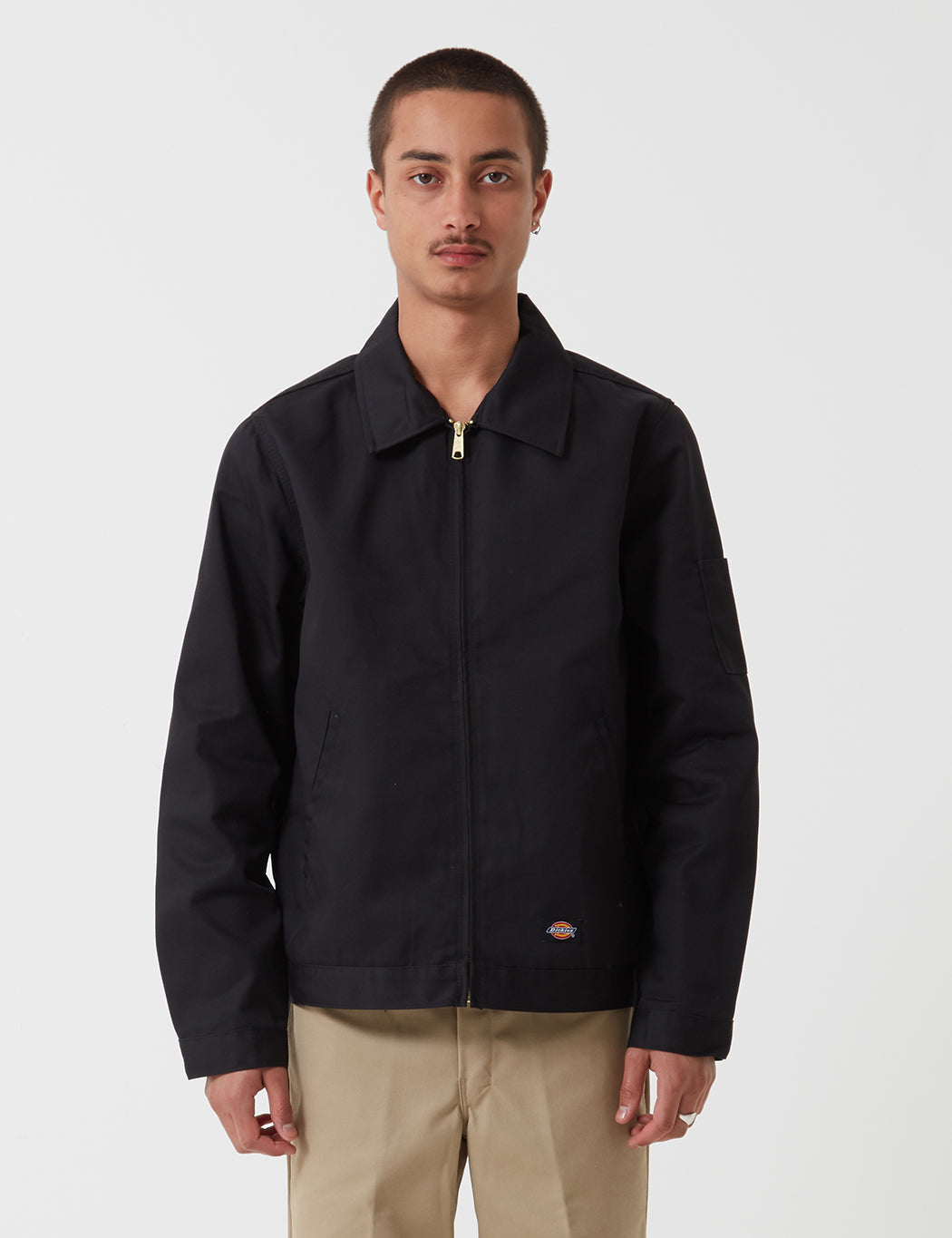Unlined Eisenhower Jacket - Black
