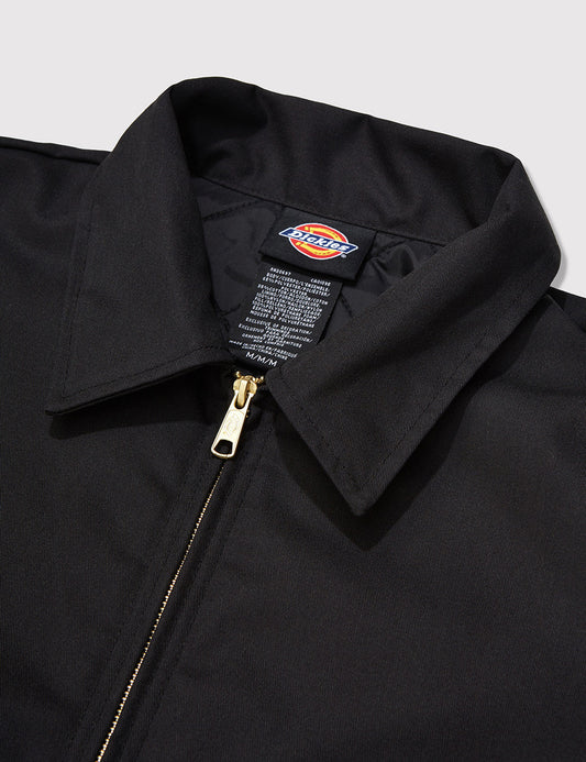 Lined Eisenhower Jacket - Black