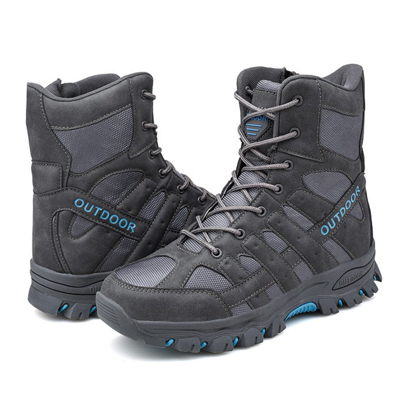 (imited Time Discount 49% off) Men's Lightweight Breathable Durable Anti-slip Hiking Boots Combat Army Boots Work Boots