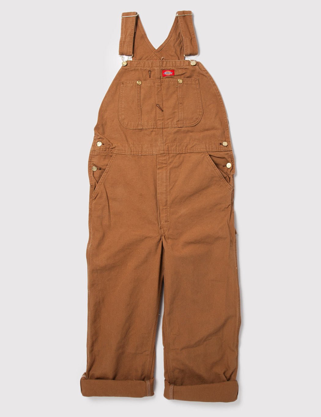 Bib Overalls - Rinsed Brown