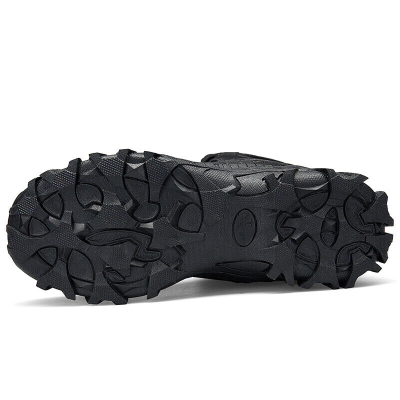 (BLACK FRIDAY SPECIAL-70%OFF)Men's Winter Anti-Puncture Wide Toe Combat Boots Waterproof Non-Slip Orthopedic Support Work Boots