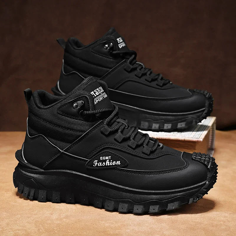 (⏰Limited Time Sale 70% OFF) Men’s Work Hiking Boots – Waterproof, Non-Slip, Puncture and Smash Resistant, Wide Toe, Arch Support – Ideal for Daily Wear and Outdoor Adventures