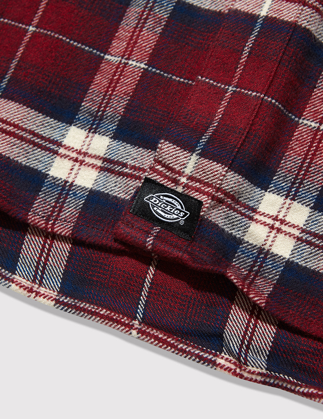 Holton Checked Shirt - Maroon