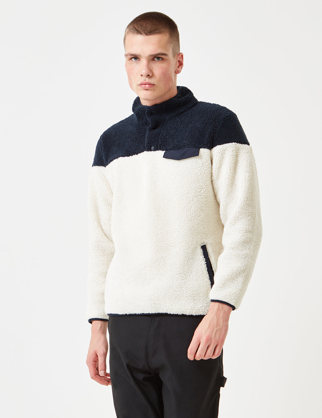 Bernville Fleece Sweatshirt - Cream