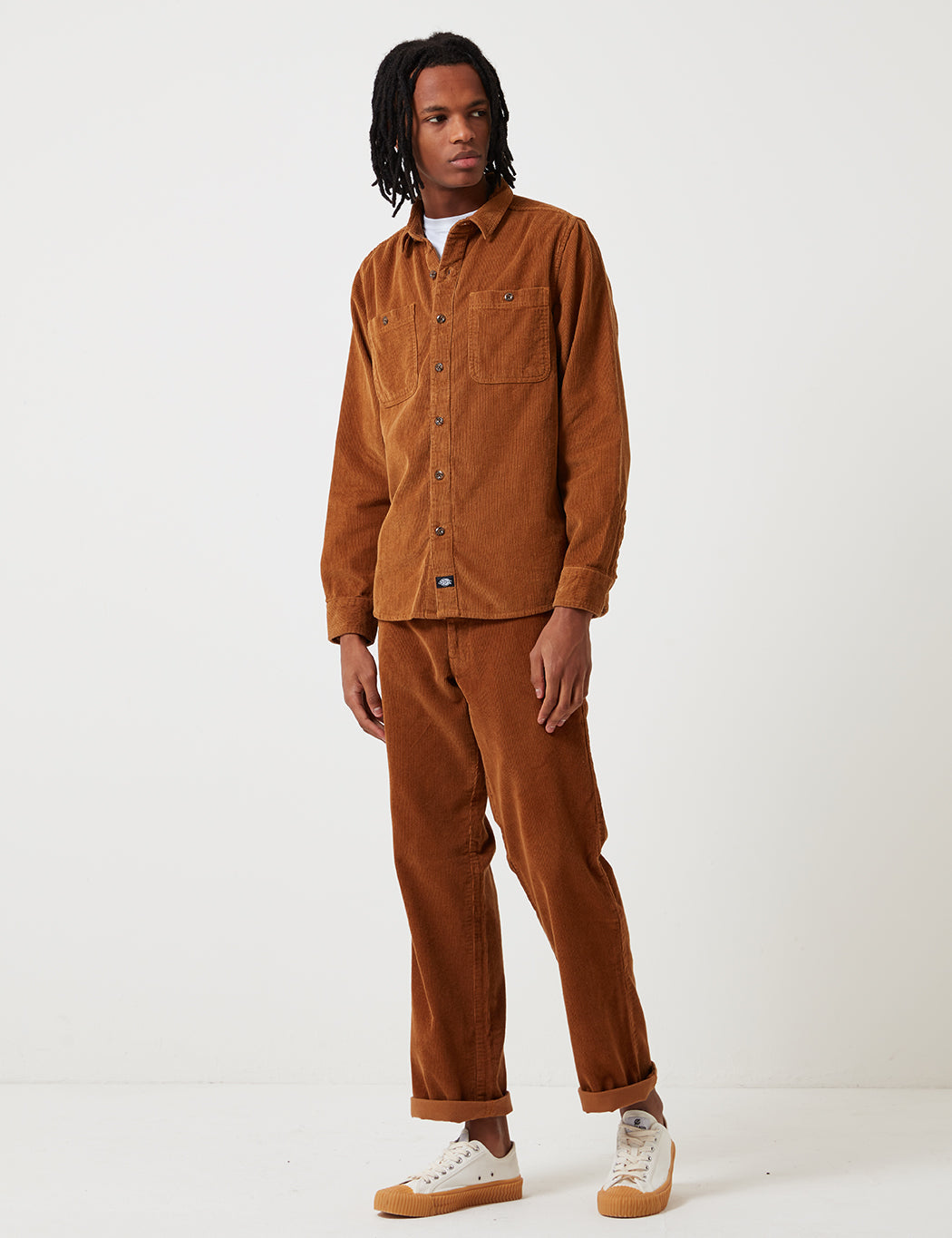 Arthurdale Shirt (Corduroy) - Brown Duck
