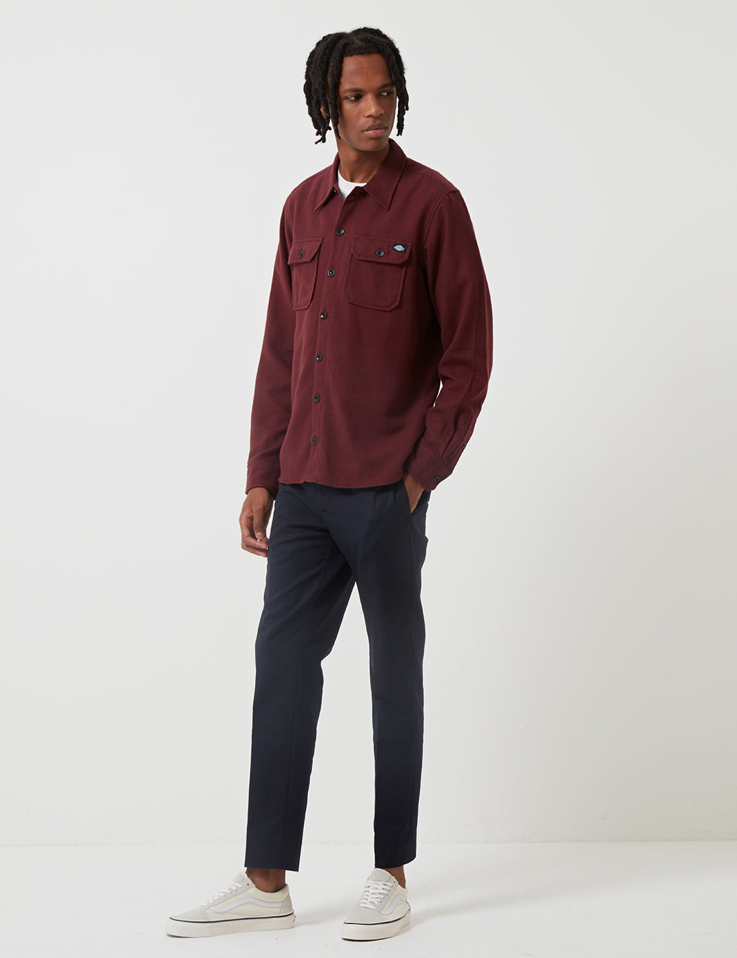 Glenville Shirt - Maroon