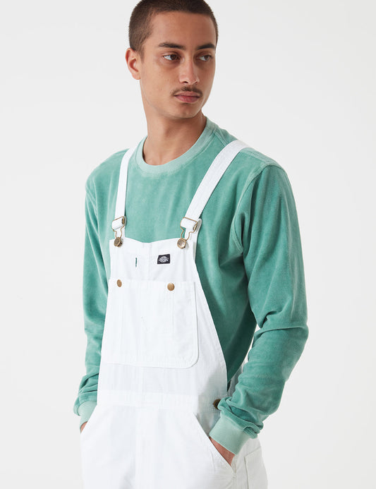 Purdon Bib Overalls - White