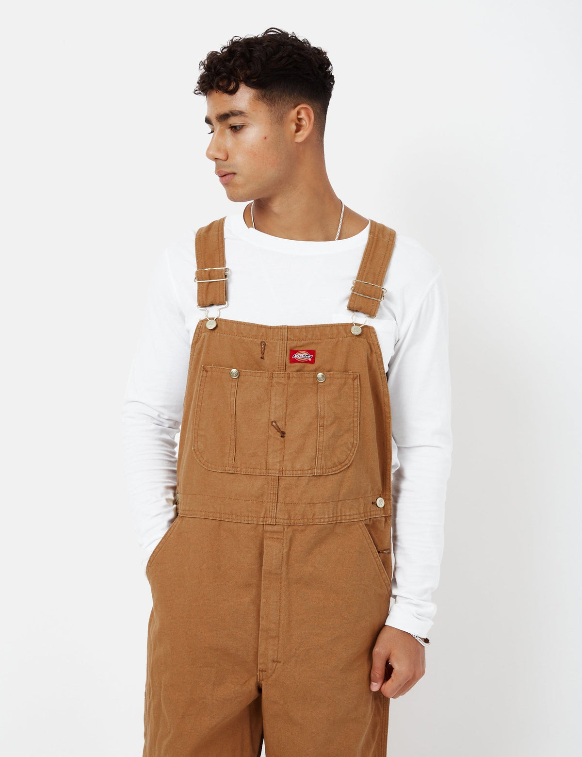 Bib Overalls - Rinsed Brown