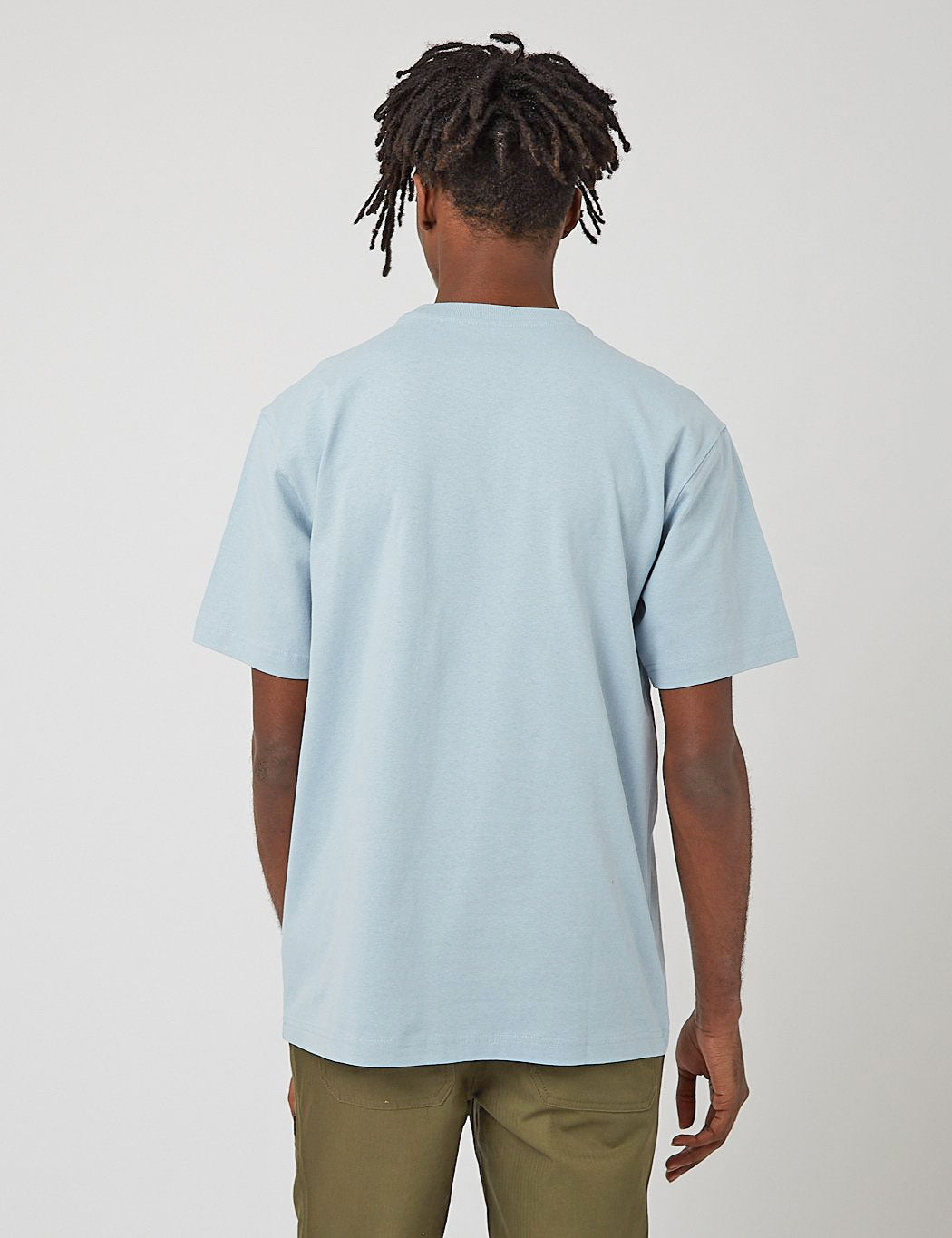 Porterdale Pocket T-Shirt - Fog Blue