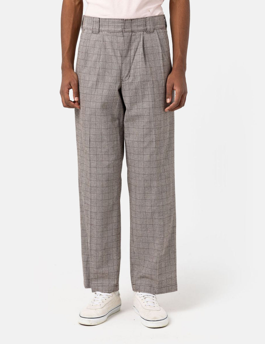 Bakerhill Pleated Pant (Loose) - Dark Brown
