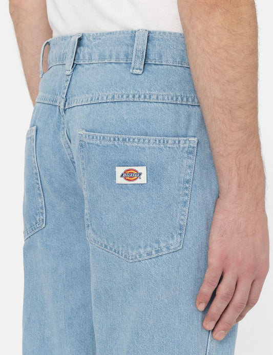 Duck Houston Jeans (Relaxed) - Light Blue Stonewash