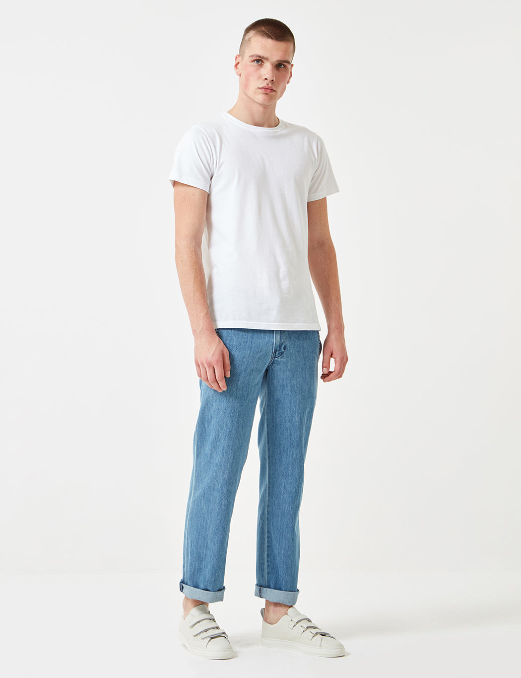 873 Denim Work Pant (Slim Straight) - Bleach Wash