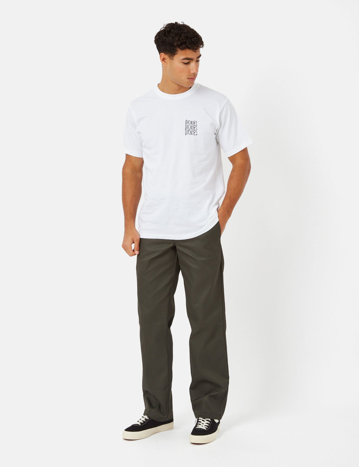 873 Work Pant (Slim Straight) - Olive Green